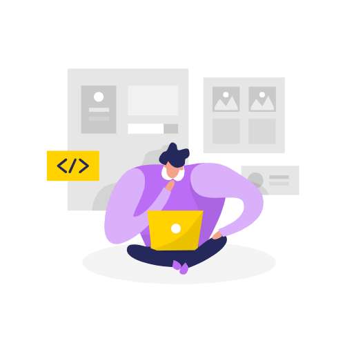 web design illustration